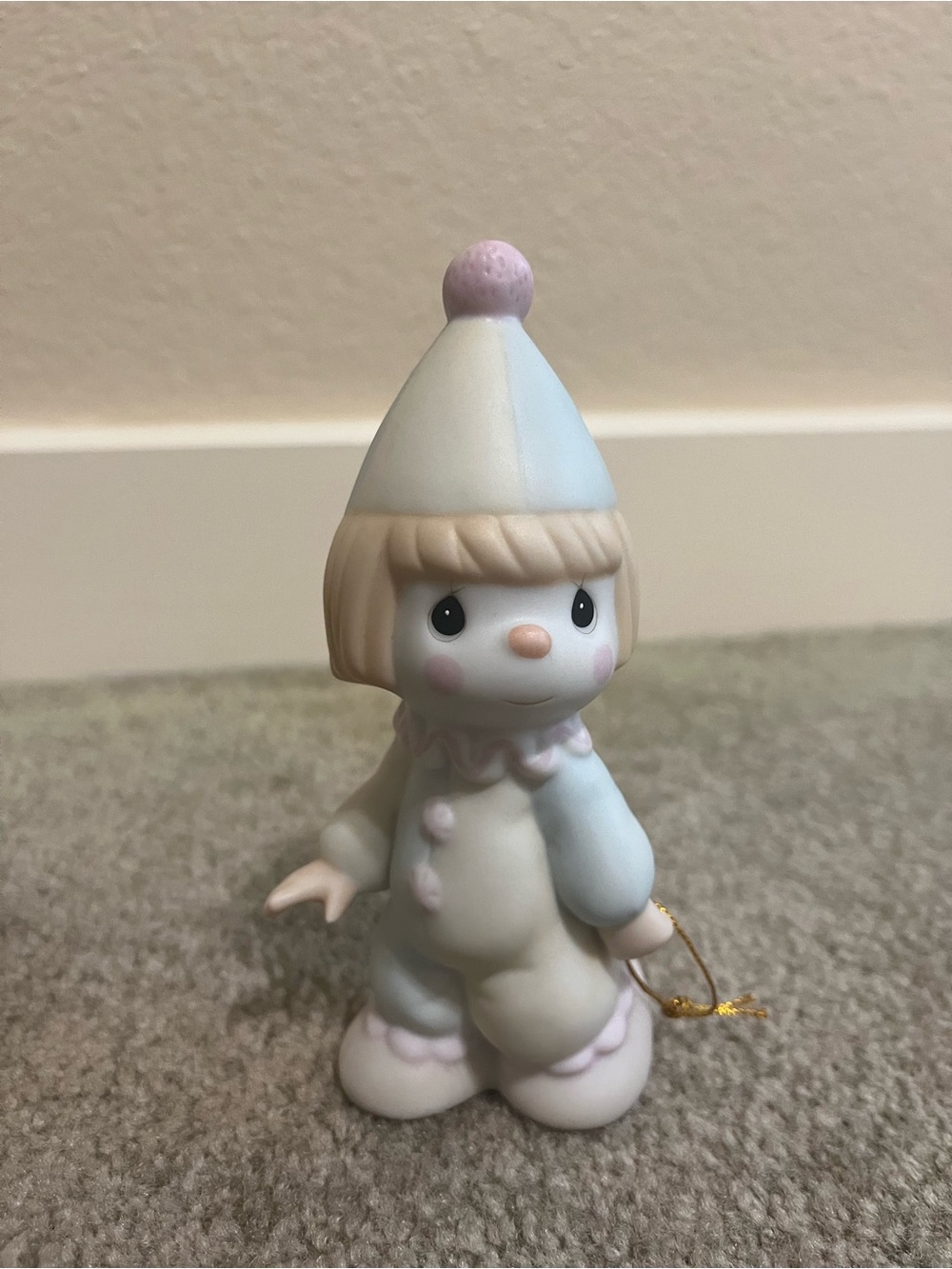 Precious Moments Birthday Train Clown Figurine “Bless The Days Of Our Youth”